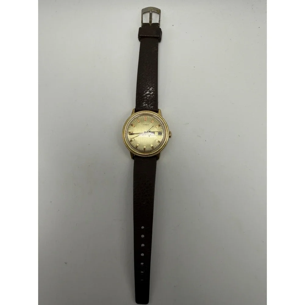 Timex 1976 Mens Mercury Manual Wind Watch 35MM 7.5